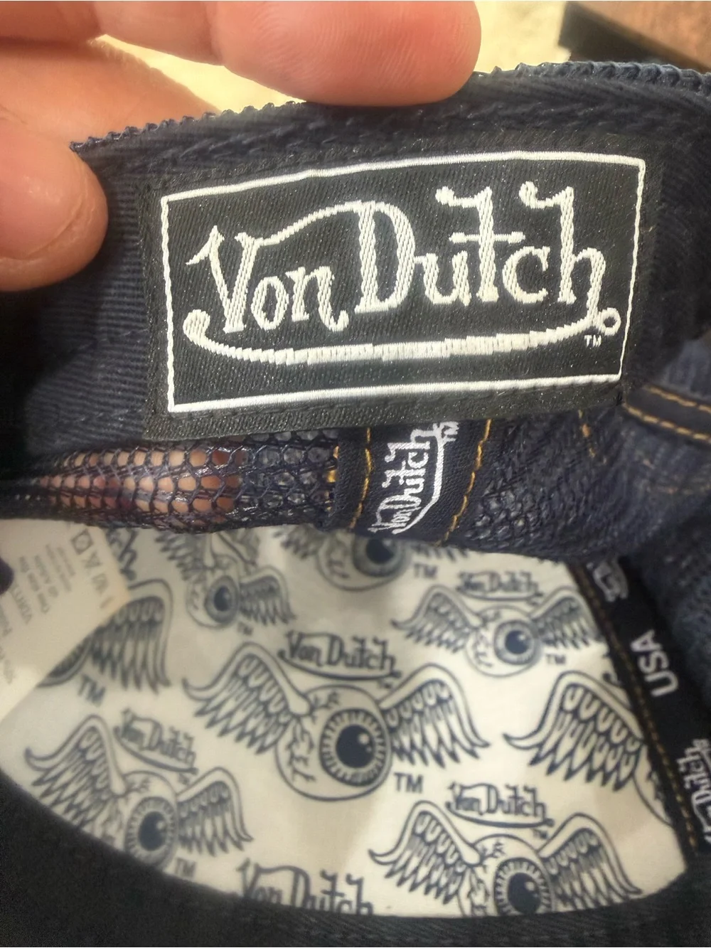 Autrntic Von Dutch Jean Hat